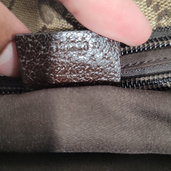 Authentic!! Gucci Sherry Line Canvas Tote Handbag - Picture 8 of 8